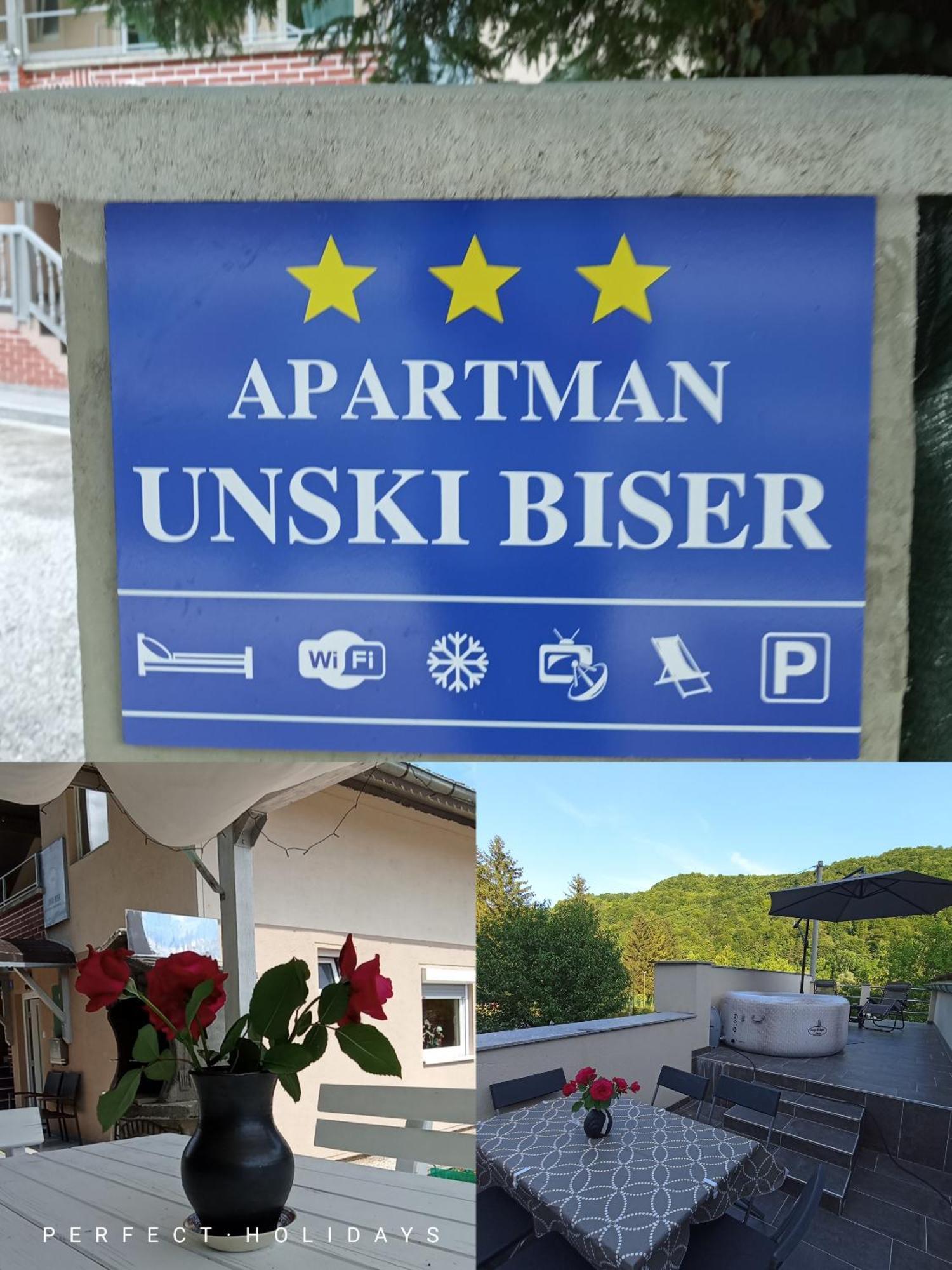 Apartmani Unski Biser 察津 外观 照片